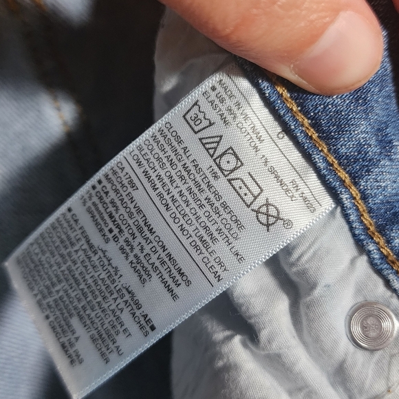 Old Navy Tie Dye Patchwork Boyfriend Jean Size 6 - Picture 3 of 12